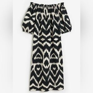 H&M Women Black Off Shoulder Dress XS